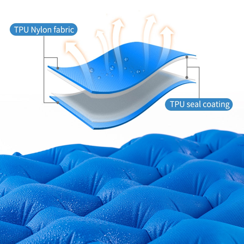 Lightweight Moisture-proof 2 Person Air Mattress - GearMeeUp