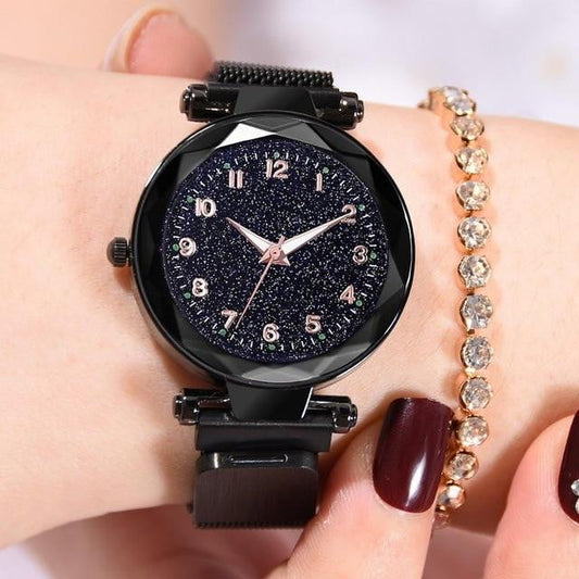 Classic Luxury Luminous Starry Sky Magnetic Watch - GearMeeUp