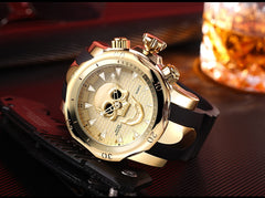 Skull Fashion Men's Wristwatch - GearMeeUp