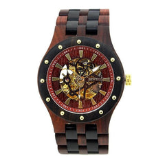 Men's Vintage Wood Wristwatch - GearMeeUp