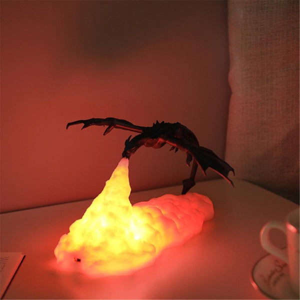 Unique 3D Artwork Dragon Night Light