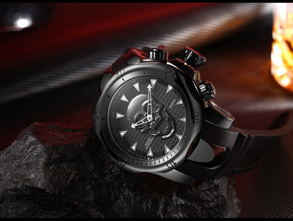 Skull Fashion Men's Wristwatch - GearMeeUp