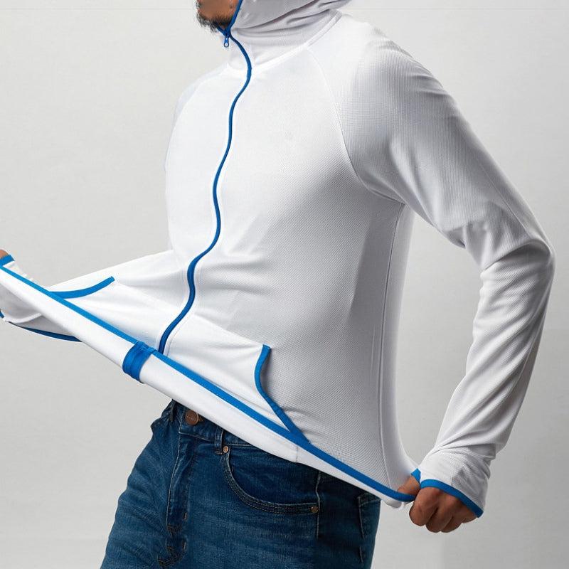 Ice Silk Waterproof Hooded Jackets - GearMeeUp