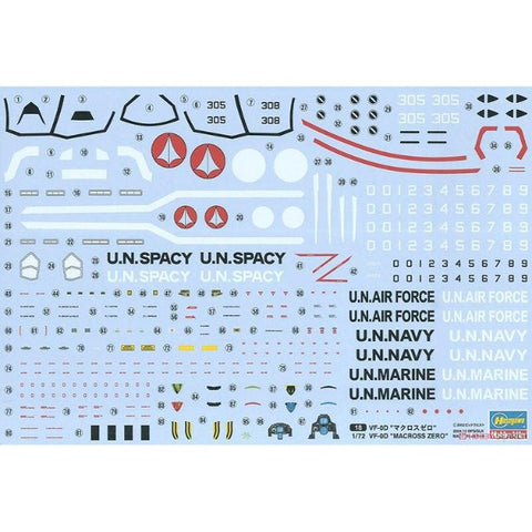 Macross Zero VF-0D PHOENIX Assemble Model Kit - GearMeeUp