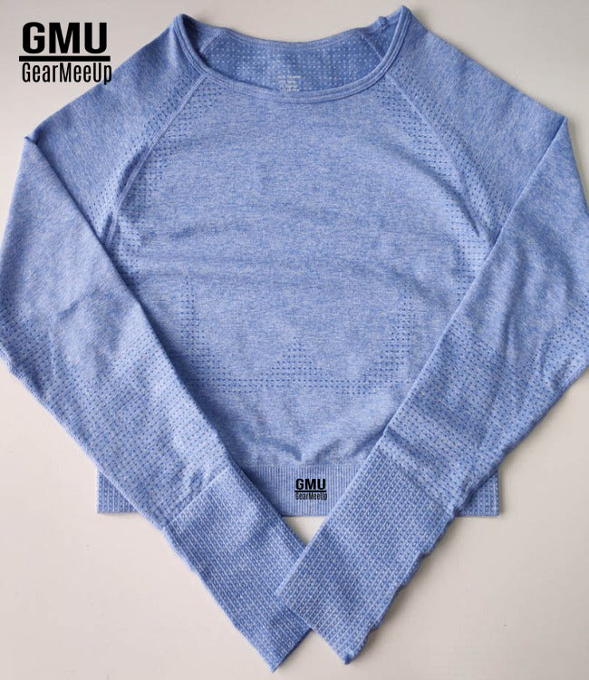GearMeeUp Tempo Seamless Long Sleeve Crop