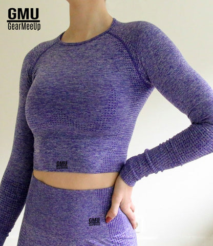GearMeeUp Tempo Seamless Long Sleeve Crop