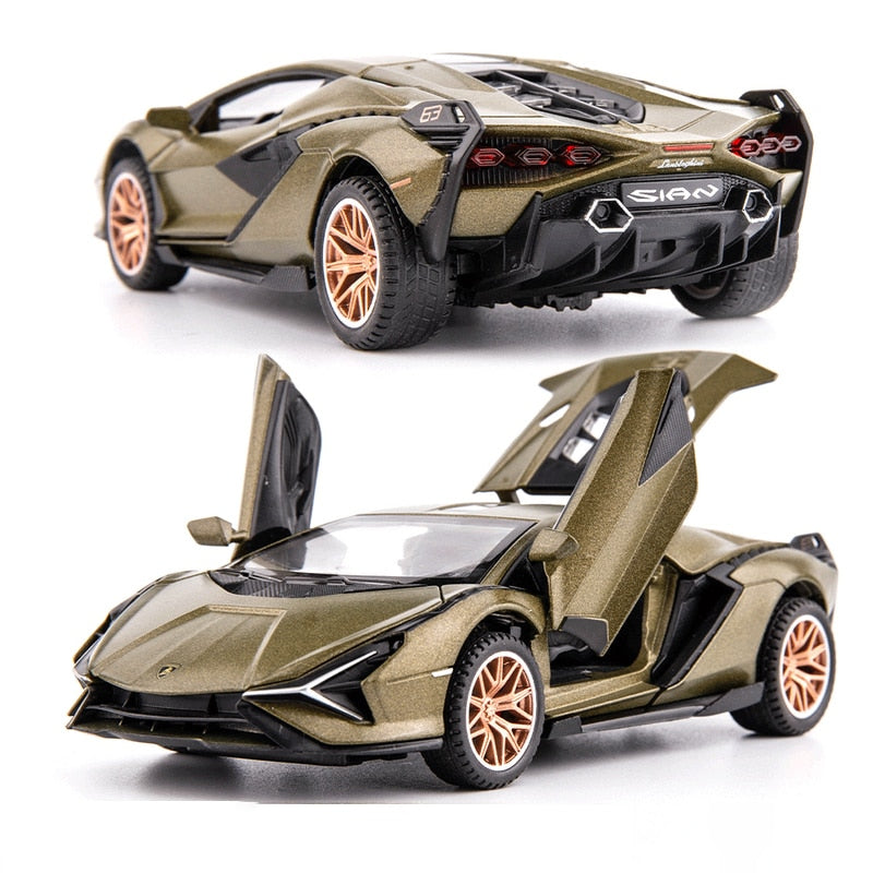 Lamborghini Sian Die cast Car Model - GearMeeUp