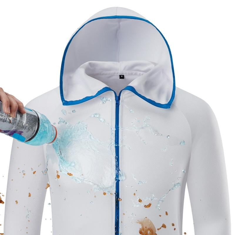 Ice Silk Waterproof Hooded Jackets - GearMeeUp