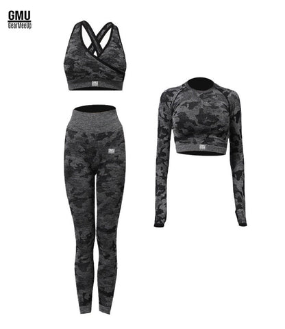 GearMeeUp Adapt Camo Seamless Fitness Set 3.0