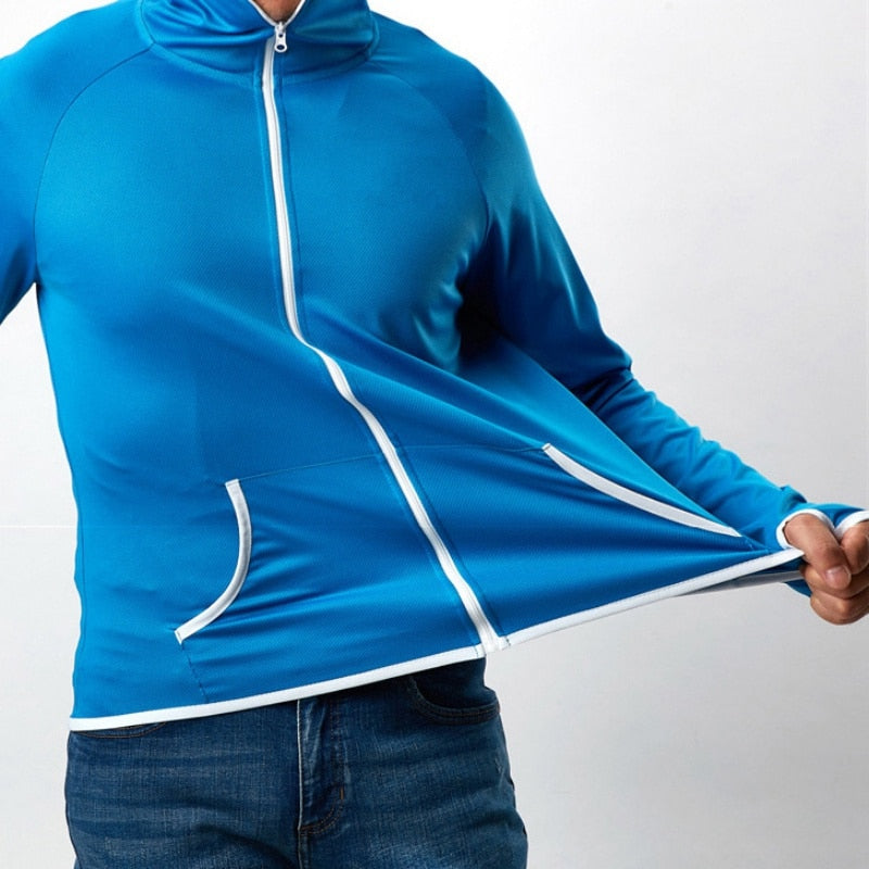 Ice Silk Waterproof Hooded Jackets - GearMeeUp