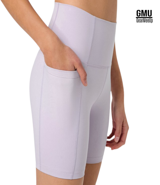 Gearmeeup Reset High Waist Side Pockets Shorts