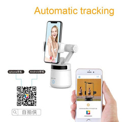 3D LIVE™ Smart 360º Automatic Face Tracking Camera Holder - GearMeeUp