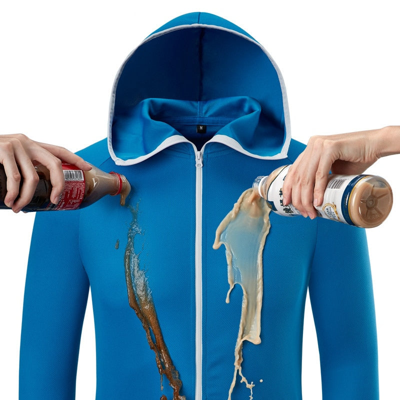 Ice Silk Waterproof Hooded Jackets - GearMeeUp
