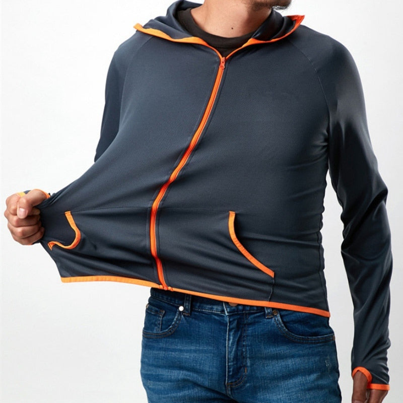 Ice Silk Waterproof Hooded Jackets - GearMeeUp
