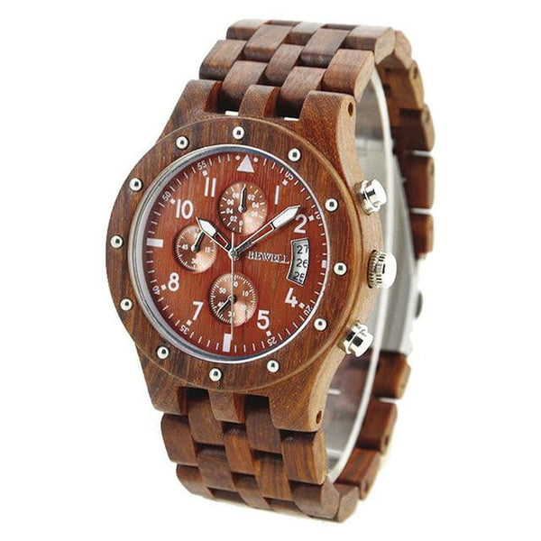 Unique Luxury Wooden Wristwatch