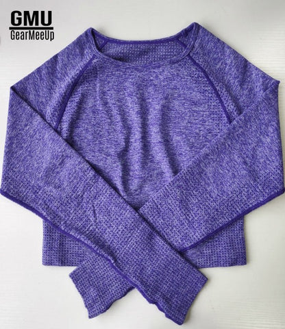 GearMeeUp Tempo Seamless Long Sleeve Crop