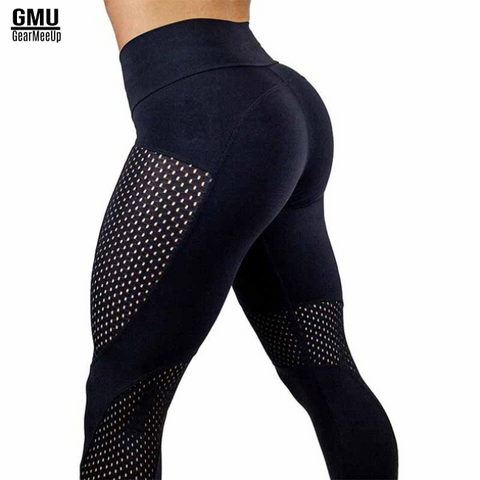 High-Waisted Elastic Sexy Fitness Leggings