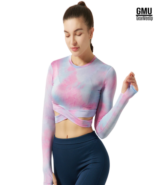 Align Tie-Dye Long Sleeve Top