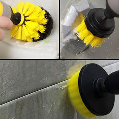 Power Scrubber Brush Set for Bathroom Car | Drill Scrubber Brush - GearMeeUp