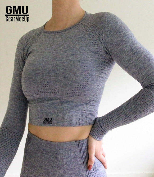 GearMeeUp Tempo Seamless Long Sleeve Crop