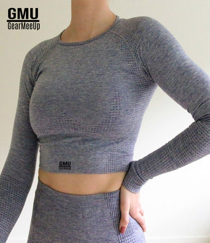GearMeeUp Tempo Seamless Long Sleeve Crop