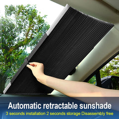 Retractable Windshield Sunshade UV Protection - GearMeeUp