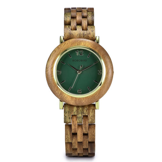 Premium Minimalist Sandalwood Women’s Watch - GearMeeUp