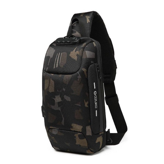 Multifunctional Anti Theft Messenger Bag - GearMeeUp