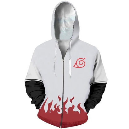 Limited Naruto Anime 3D Printed Sweatshirt Jacket - GearMeeUp