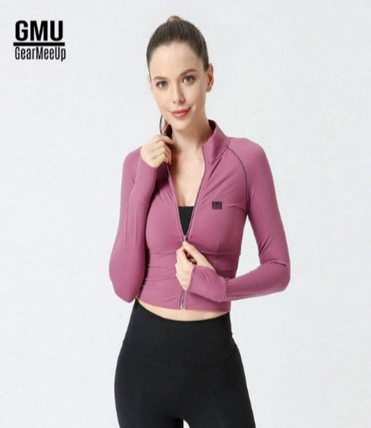 GearMeeUp Seamless Sculpfit Zip Up Jacket
