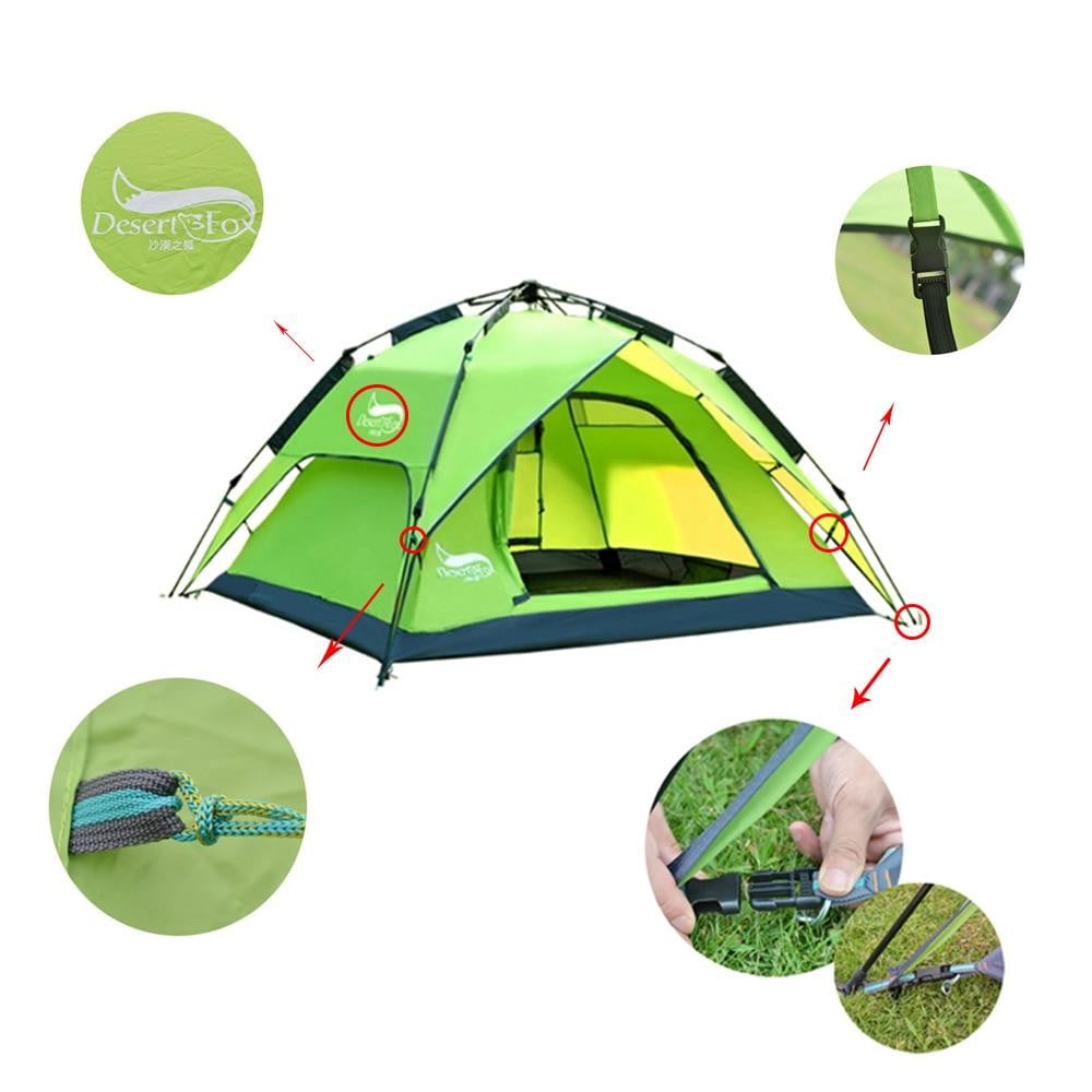 Double Layer Instant Setup Tent - GearMeeUp