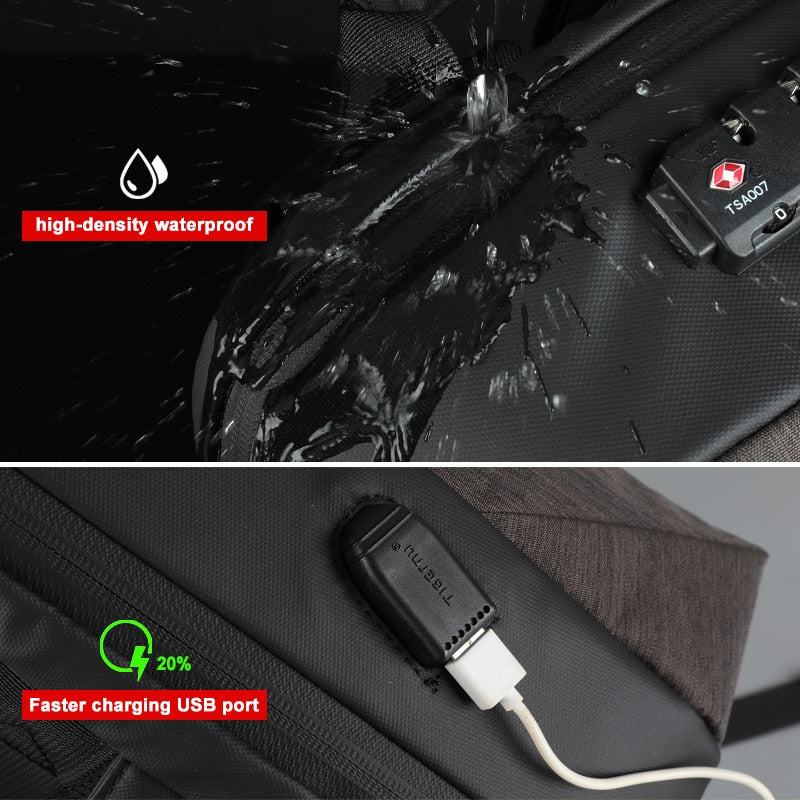 Anti Theft TSA Lock Fashionable Backpack - GearMeeUp