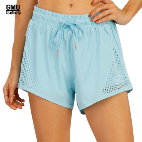 Gearmeeup Speed On The Go Breathable Drawstring Shorts