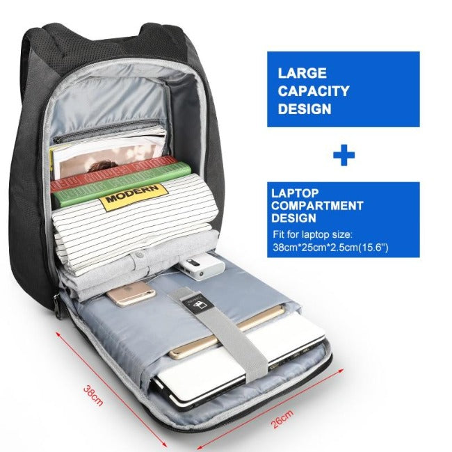 Anti Theft Casual Backpack - GearMeeUp