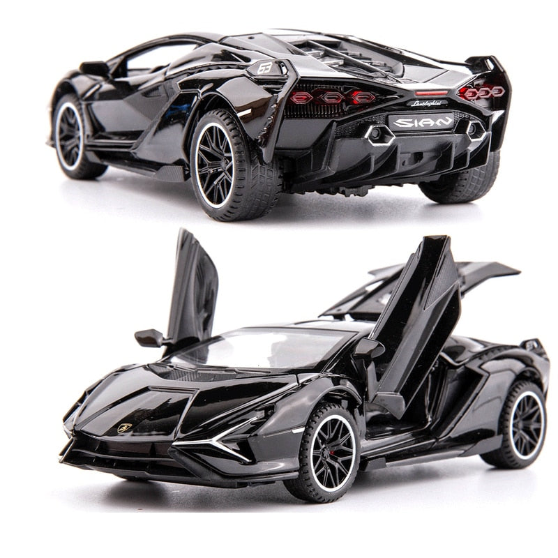 Lamborghini Sian Die cast Car Model - GearMeeUp
