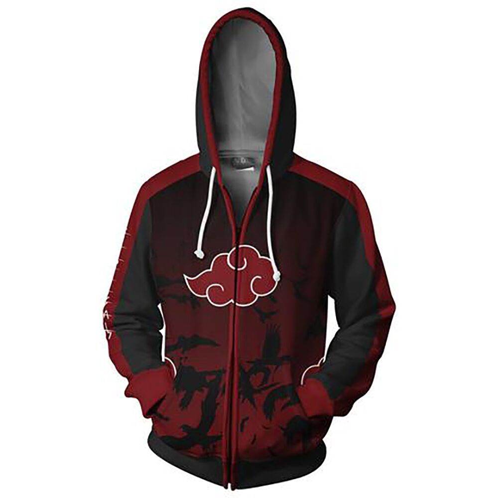 Limited Naruto Anime 3D Printed Sweatshirt Jacket - GearMeeUp