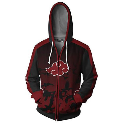Limited Naruto Anime 3D Printed Sweatshirt Jacket - GearMeeUp
