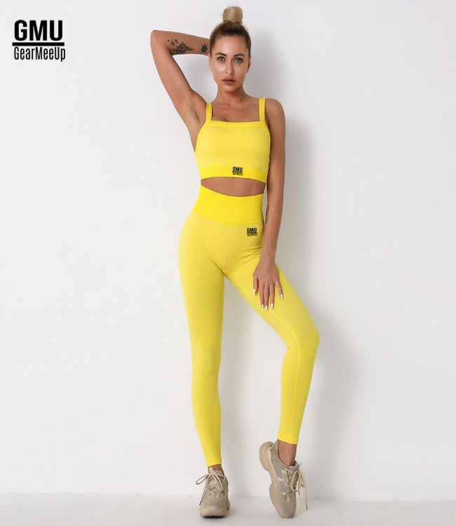 GearMeeUp Rib Vital Seamless Set