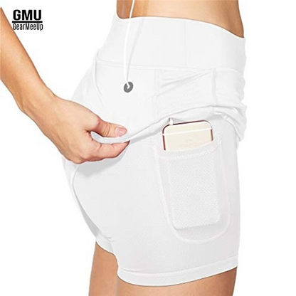 Gearmeeup Speed Mid Rise Skorts