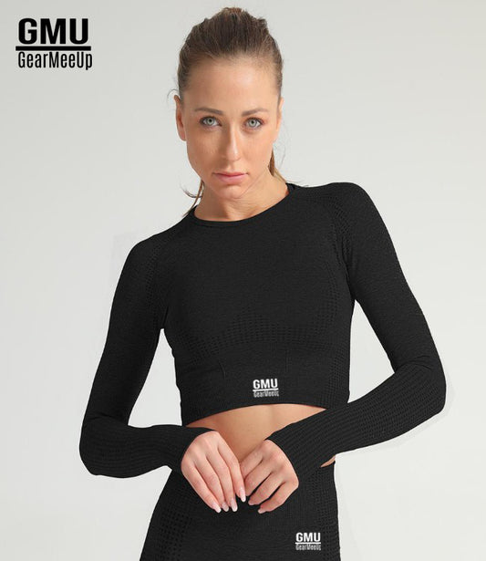 GearMeeUp Tempo Seamless Long Sleeve Crop