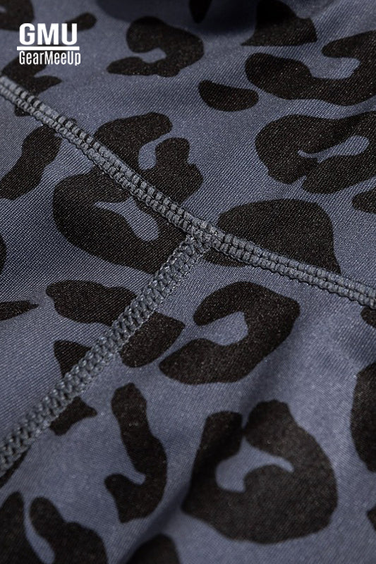 Leopard Sports Bra and Leggings Set