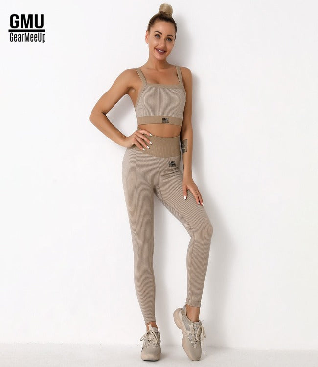 GearMeeUp Rib Vital Seamless Set
