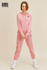 Fleece-Lined Pullover and Jogger Set