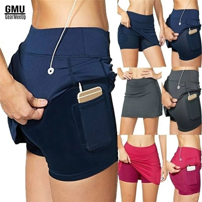 Gearmeeup Speed Mid Rise Skorts