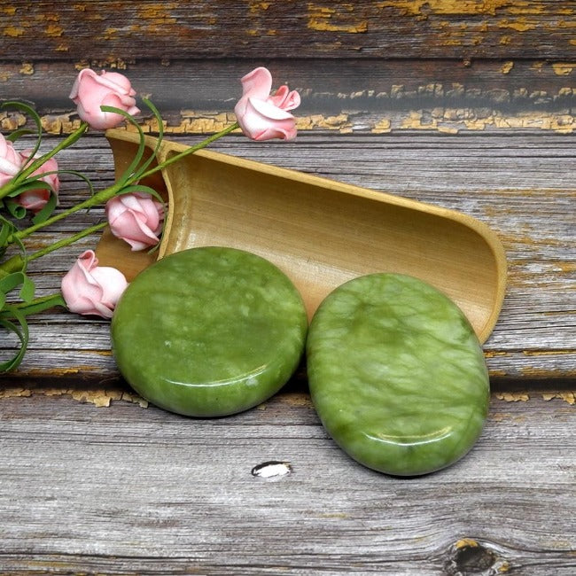 Natural Jade Hot Stone Massage Set - GearMeeUp