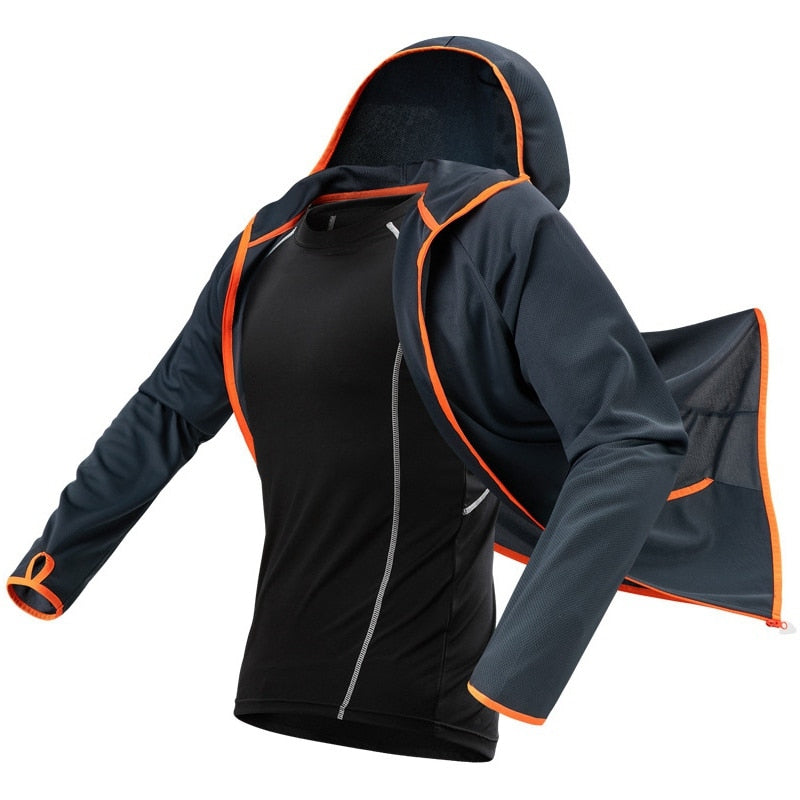 Ice Silk Waterproof Hooded Jackets - GearMeeUp