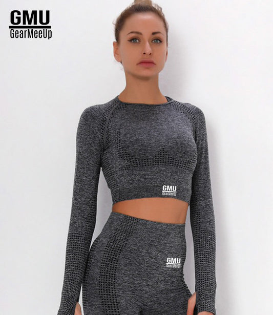 GearMeeUp Tempo Seamless Long Sleeve Crop