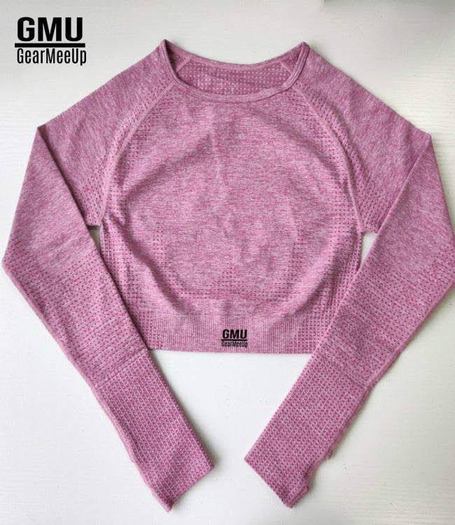 GearMeeUp Tempo Seamless Long Sleeve Crop