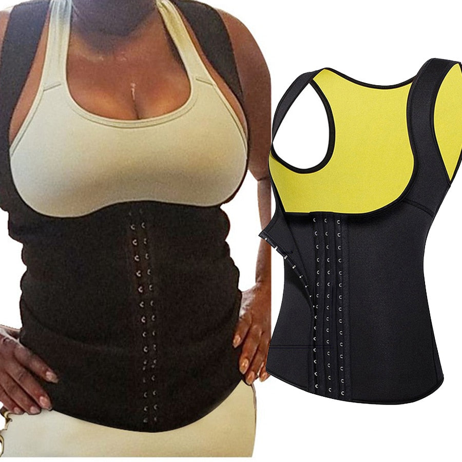 Waist Trainer Body Shaper Corset Tank Top - GearMeeUp