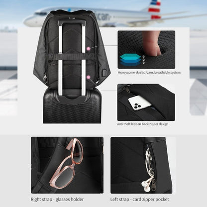 Reliable Waterproof Anti Theft Laptop Backpack - GearMeeUp